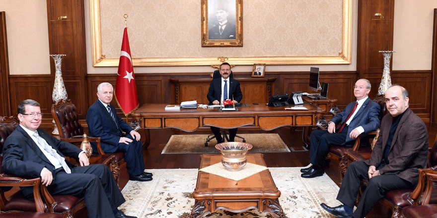  Kimya Mühendisleri Odası Aksoy’u ziyaret etti