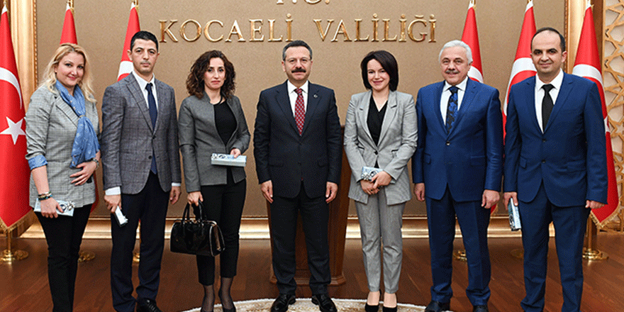 Vali Aksoy’u ziyaret ettiler