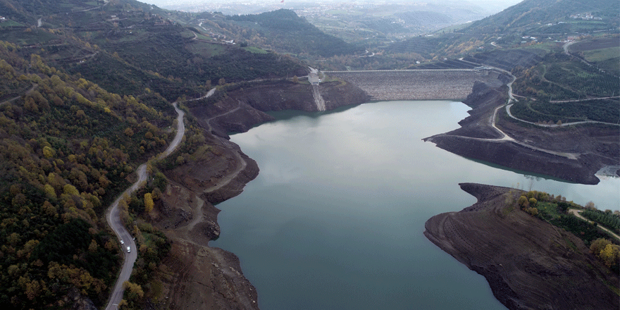 Yuvacık Barajı'nda su seviyesi yüzde 18'e düştü