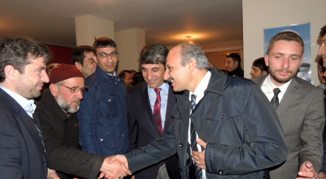 Aydın, seçim bürosu açılışına katıldı