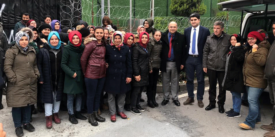 CHP’lilerden Flormar işçilerine ziyaret
