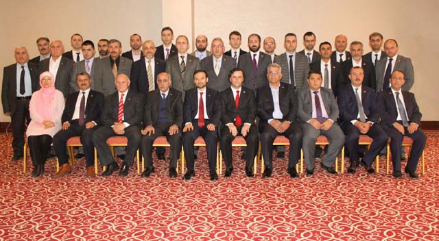 Çelik, Belediye meclis üyeleri ile bir araya geldi