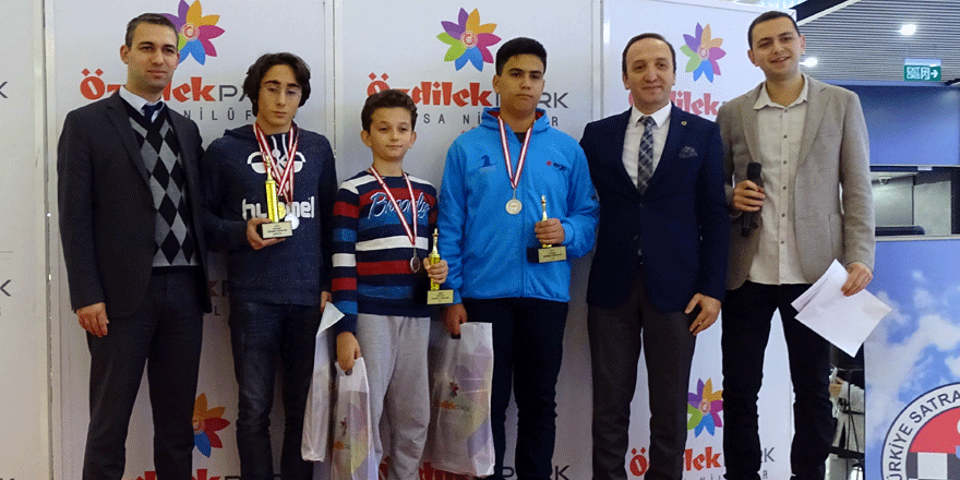 Özdilek satranç şampiyonları belli oldu