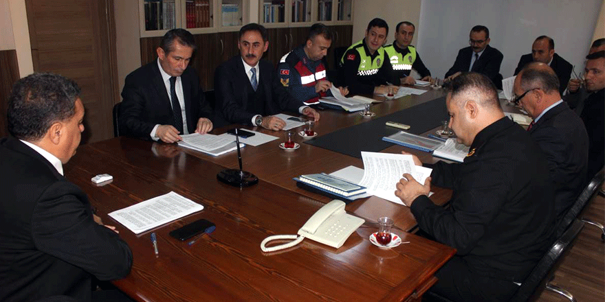 Gebze’de kış tedbirleri toplantısı yapıldı