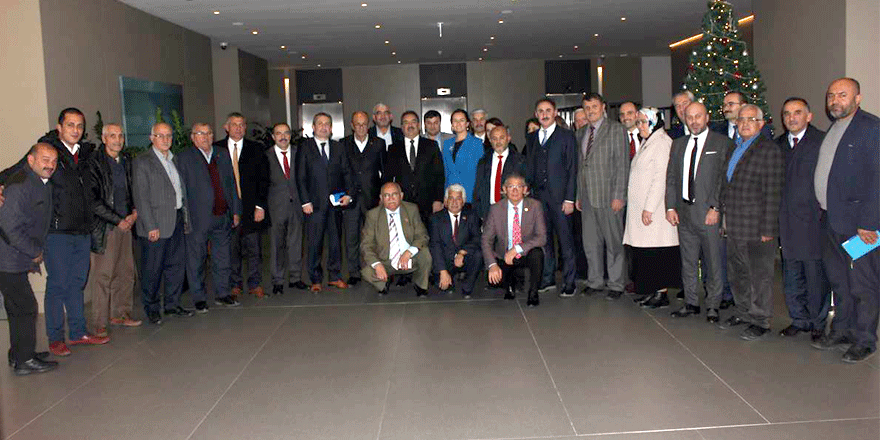 Mahalle muhtarları toplandı