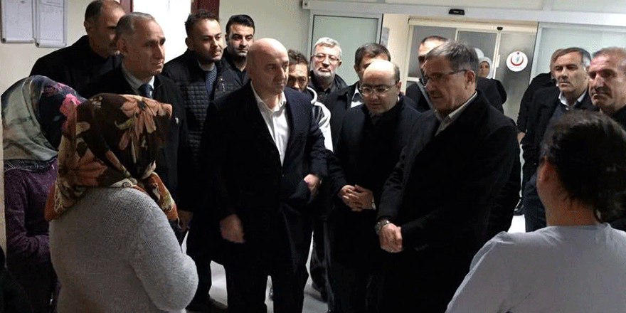 AKP’li Şeker,Kani Öztürk’ü ziyaret etti   