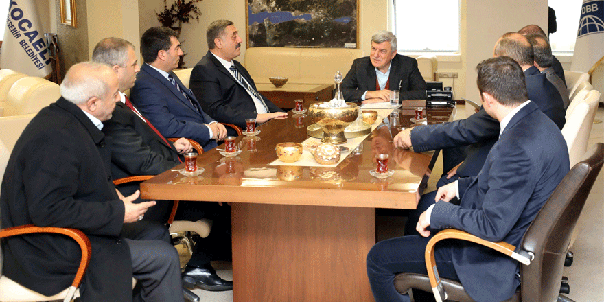 Erzurumlular Karaosmanoğlu ile görüştü