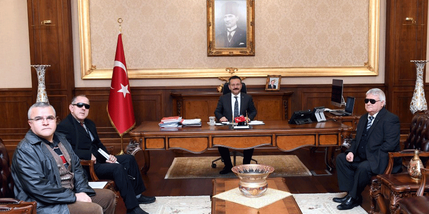 Vali Aksoy’u ziyaret ettiler