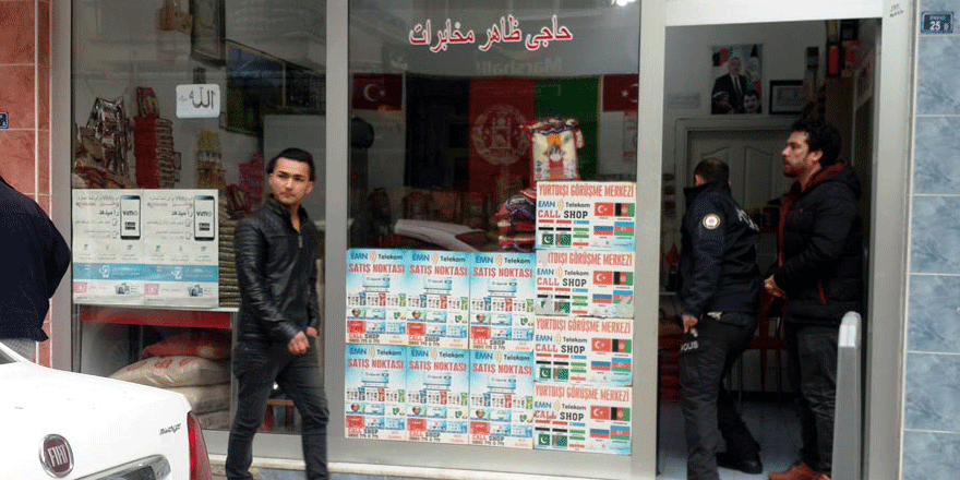 Misafir ettiği arkadaşı, iş yerini soydu