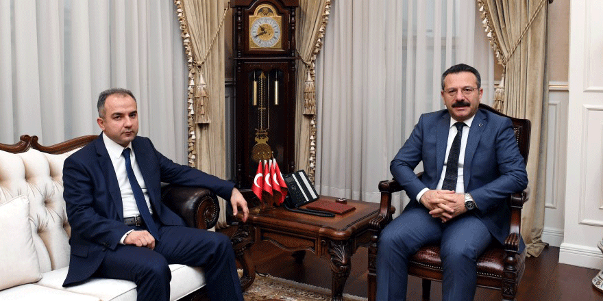 Vali  Aksoy’u ziyaret etti