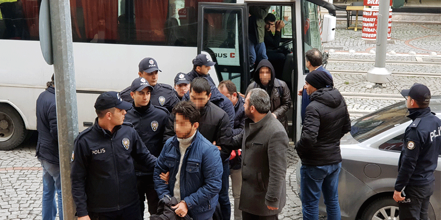 Soruşturmada 8 kişi adliyede