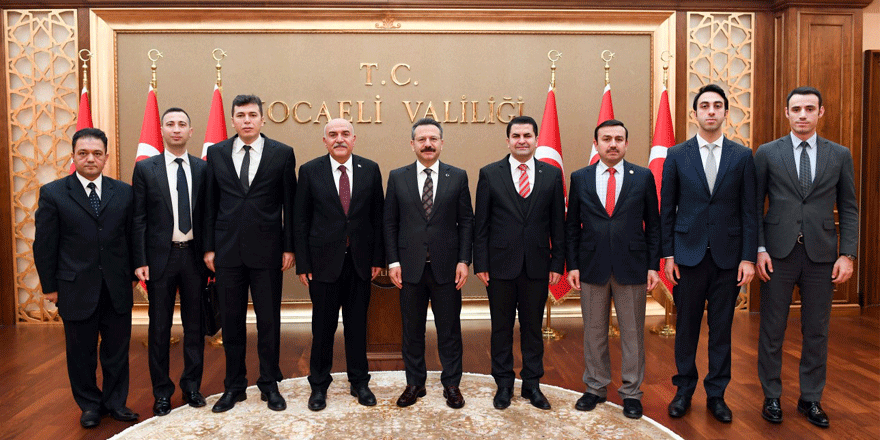 Vali Aksoy ile görüştüler