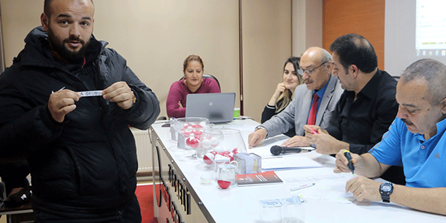 U-16’da gruplar belli oldu