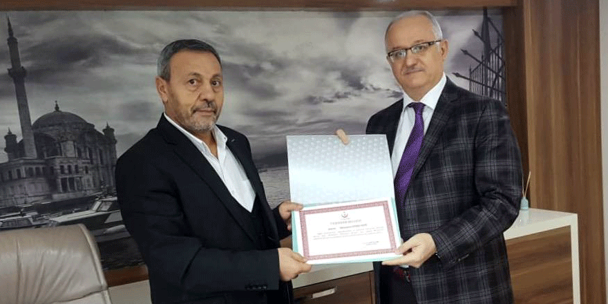 Hayırsever vatandaşa ziyaret