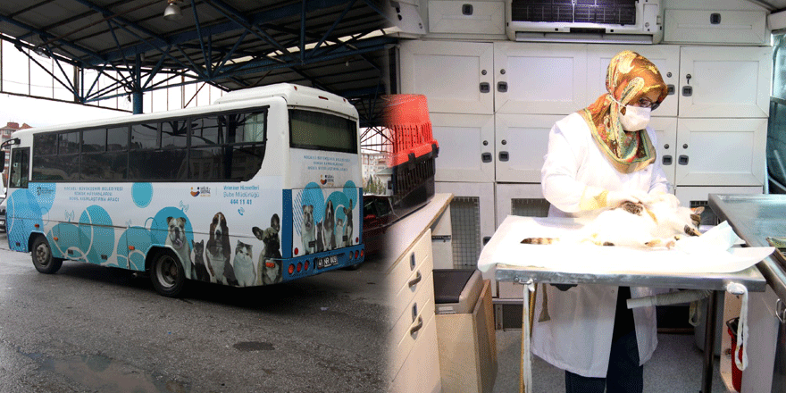 Mobil araç hayvan severlerin hizmetinde