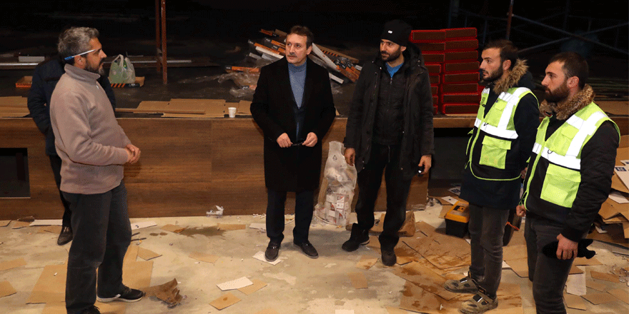 Başkan Demirci’nin gündemi yatırımlar