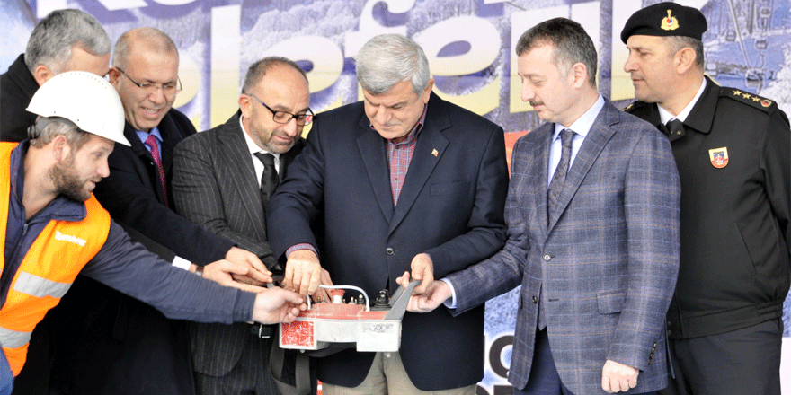 71 milyon TL'lik teleferik projesinin temeli atıldı