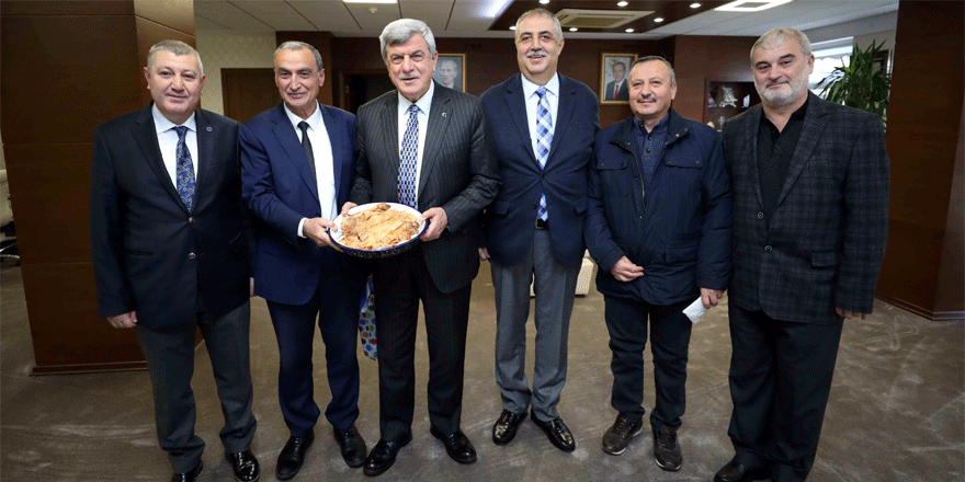 Taşköprülüler Karaosmanoğlu ile görüştü