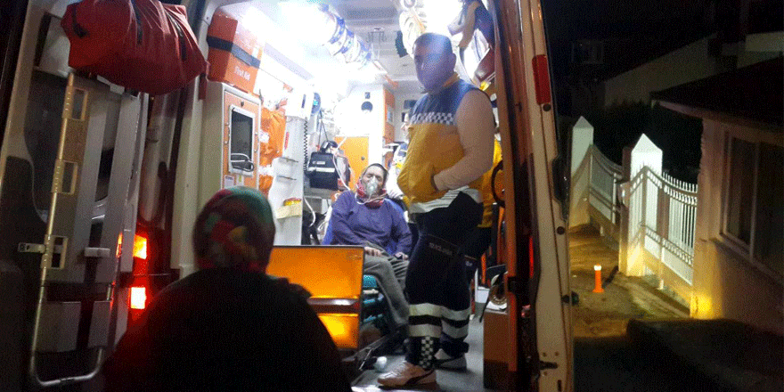 Elektrikli sobadan yangın çıktı