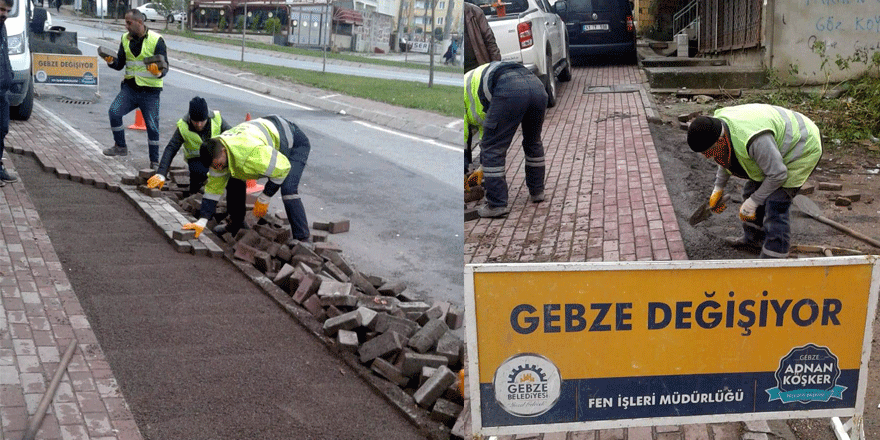 Fen İşleri çalışmalarını sürdürüyor