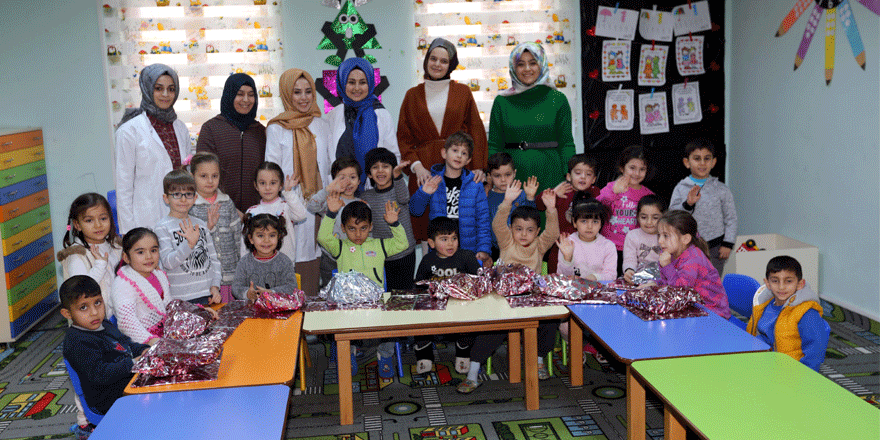 Öğrencilerden projeye destek