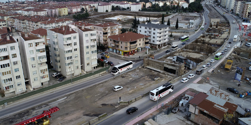 Kavşak trafiği rahatlatacak