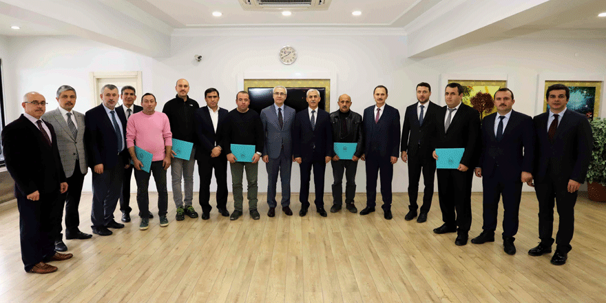 İSU personeline takdir belgesi