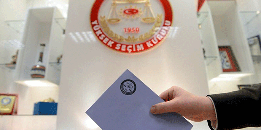 YSK seçim yasaklarını açıkladı