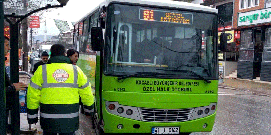 Kış günlerinde otobüslere sıkı denetim