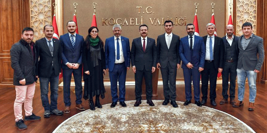 KOGACE’nin yeni yönetiminden valiye ziyaret
