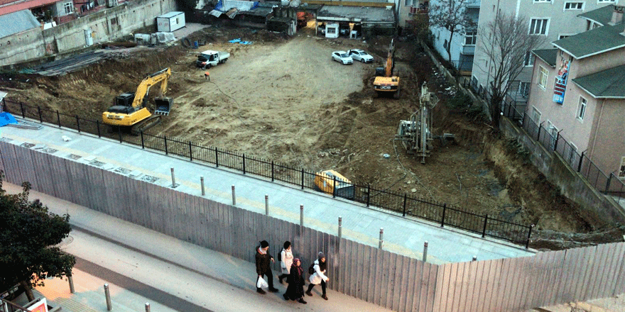 Katlı otopark için ilk kazma vuruldu