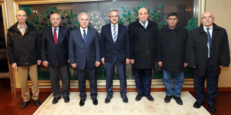 Cem Vakfı’ndan Başkan Köşker’e ziyaret