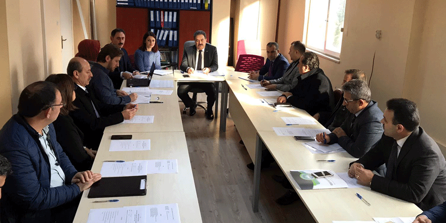 Bağımlılık mücadele toplantısı yapıldı