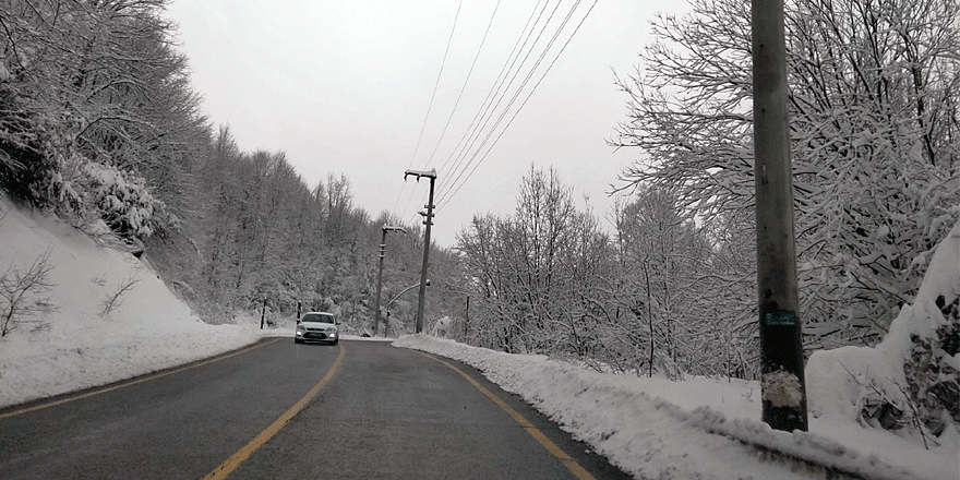 550 personel ve 225 araçla karla mücadele