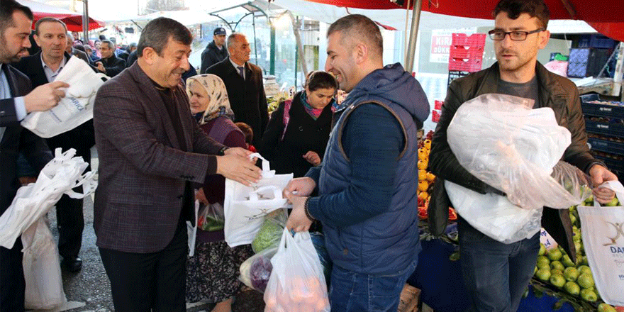 Poşet uygulamasına tam destek