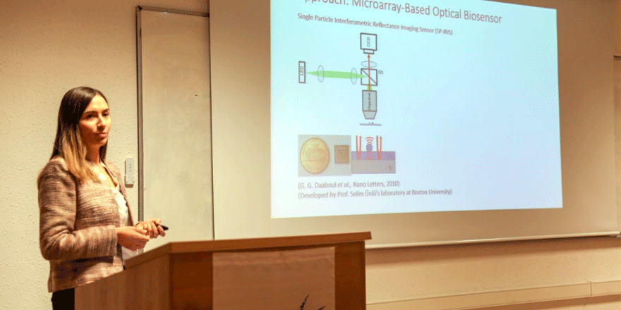 Biyoteknoloji Seminerleri’nde konuştu