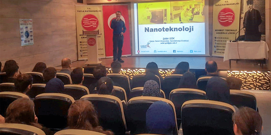 Öğrencilere 'Nanoteknoloji’yi anlattı