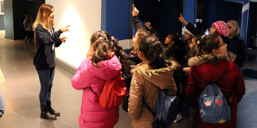 Bilim Merkezi’nin gönüllü çalışanları