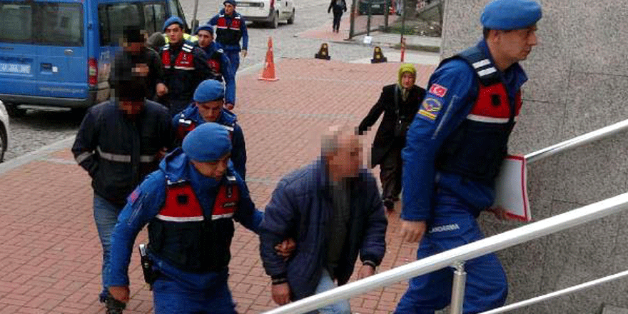 Kaçak kazıya 5 gözaltı