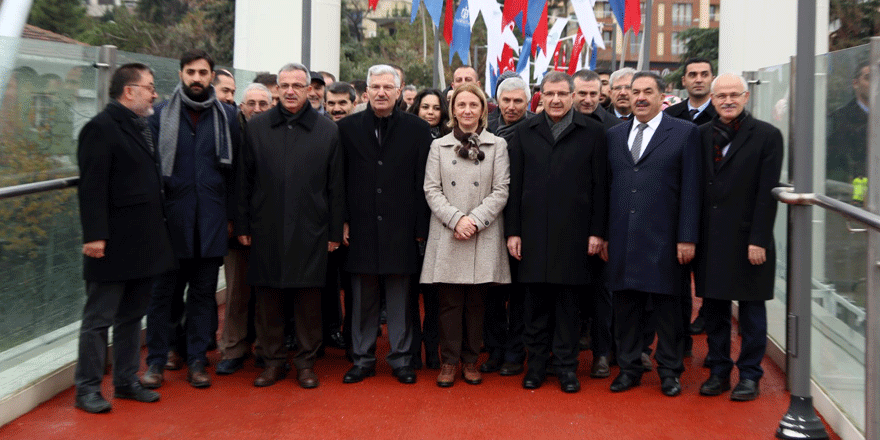 Malkoçoğlu Mehmet Bey Üst Geçidi tanıtıldı