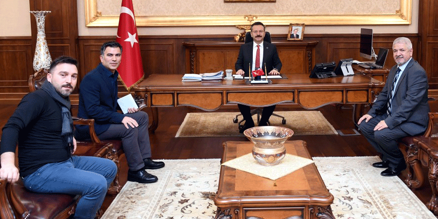 KOGACE Vali Aksoy’u davet etti