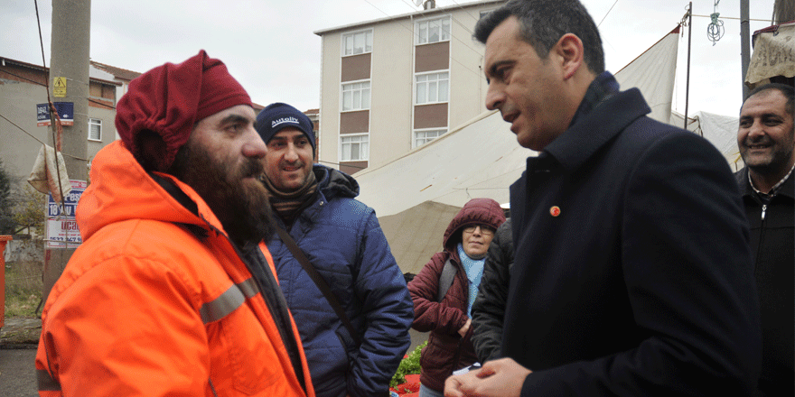 Yakup Törk Perşembe pazarındaydı