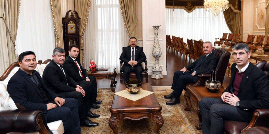 Vali Aksoy’u ziyaret ettiler