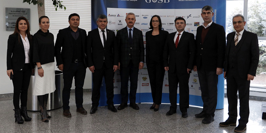 Havza Kaymakamının GOSB ziyareti