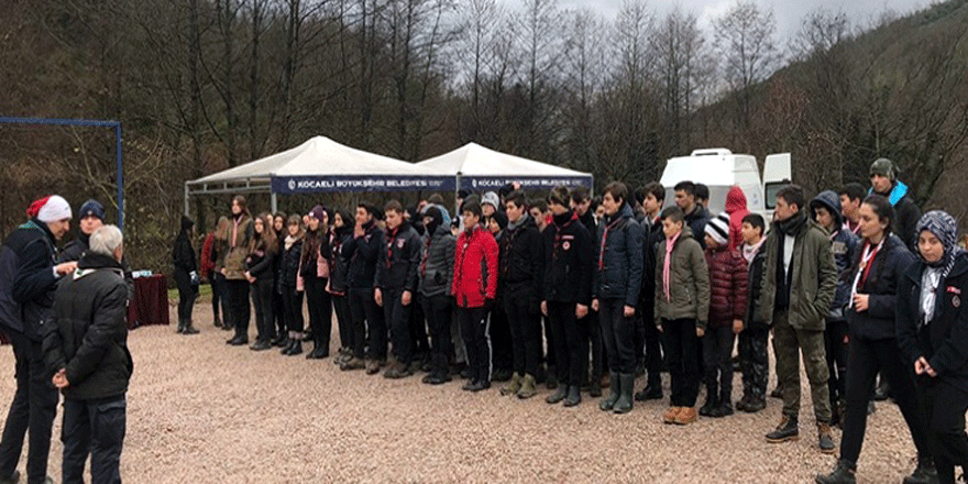 İzciler Sarıkamış Şehitleri için yürüdü