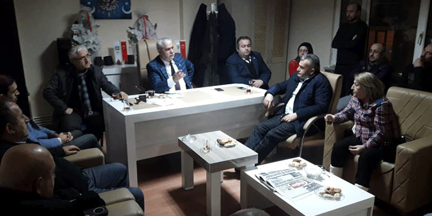 Sinoplulardan İYİ Parti ziyareti