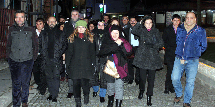 Burcu Çetinkaya Eskihisar turu yaptı