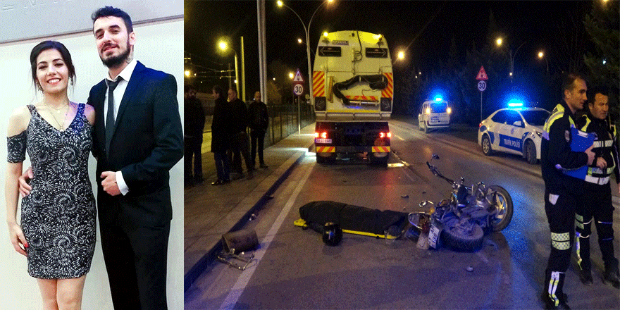 Tek kask canından etti!