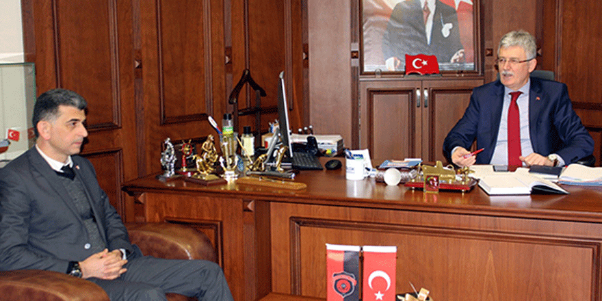 Gölcükspor yeni yönetiminden ziyaret