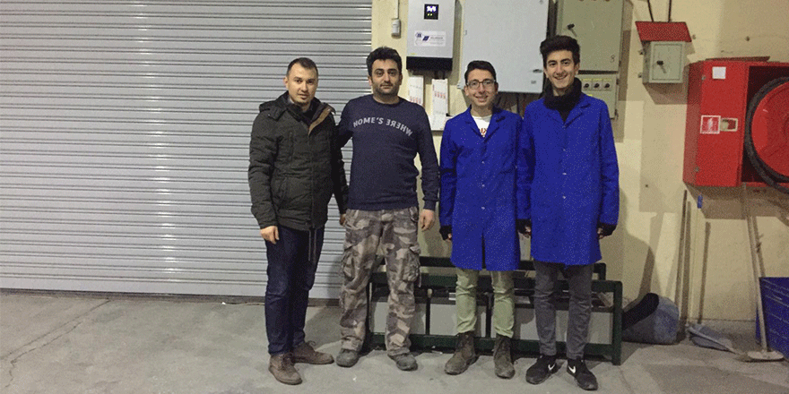 Okulun elektriğini öğrenciler üretiyor